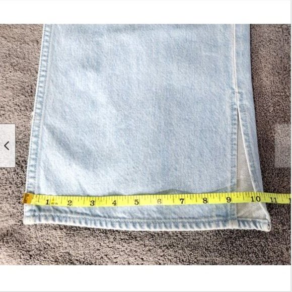 NWT Mother SNACKS The Fun Dip Puddle Sliced Jeans Lots of Nibbles 26 - Picture 15 of 15